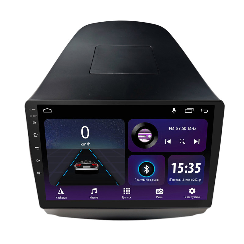 Android head unit SIGMA E10232 ANDROID 10 2+32 Gb Hyundai IX35 TUCSON 2010-2015 black 10"