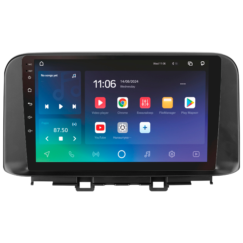 Android head unit SIGMA X10432 ANDROID 10 4+32 Gb 4G DSP Hyundai Encino 2018-2019 10"