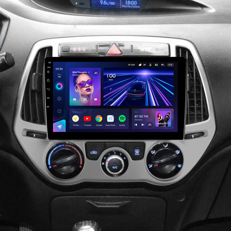 Štátní magnetofon Teyes CC3 4+32 GB Hyundai i20 2.0 2012–2014, 9