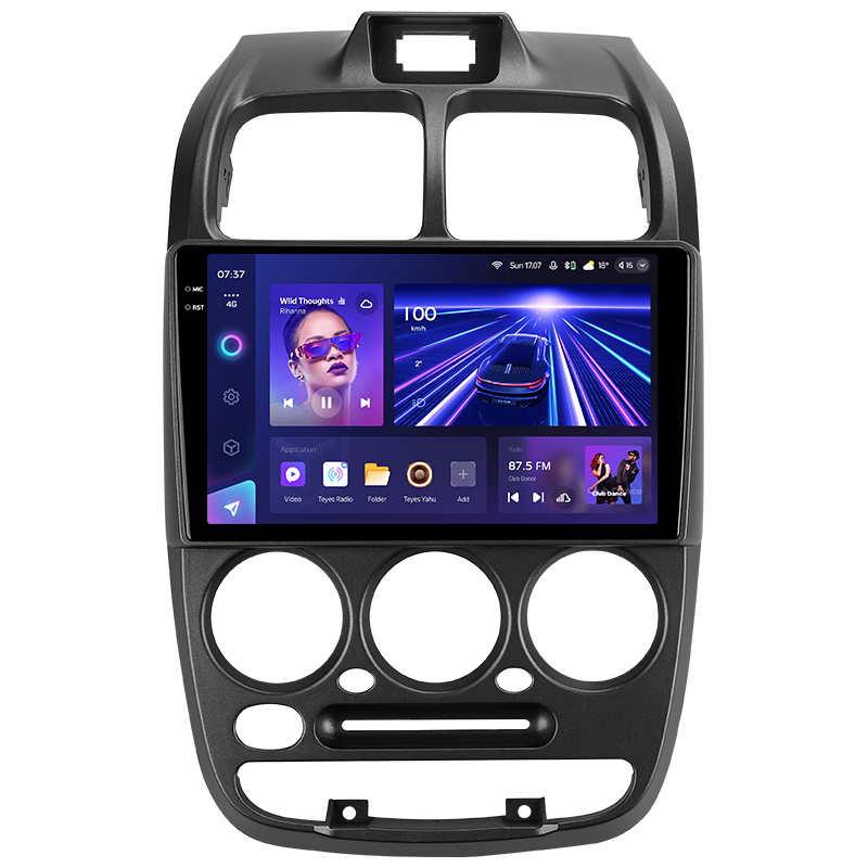 Android head unit Teyes CC3 6+128 Gb Hyundai Accent II 2 LC2 (F1) 1999-2012 9" 2k