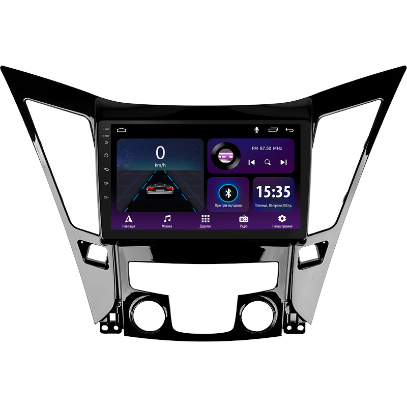 Odtwarzacz multimedialny SIGMA E9232 z Androidem 10, 2+32 GB, do Hyundai Sonata 6 YF (2009–2014, wersja B), ekran 9