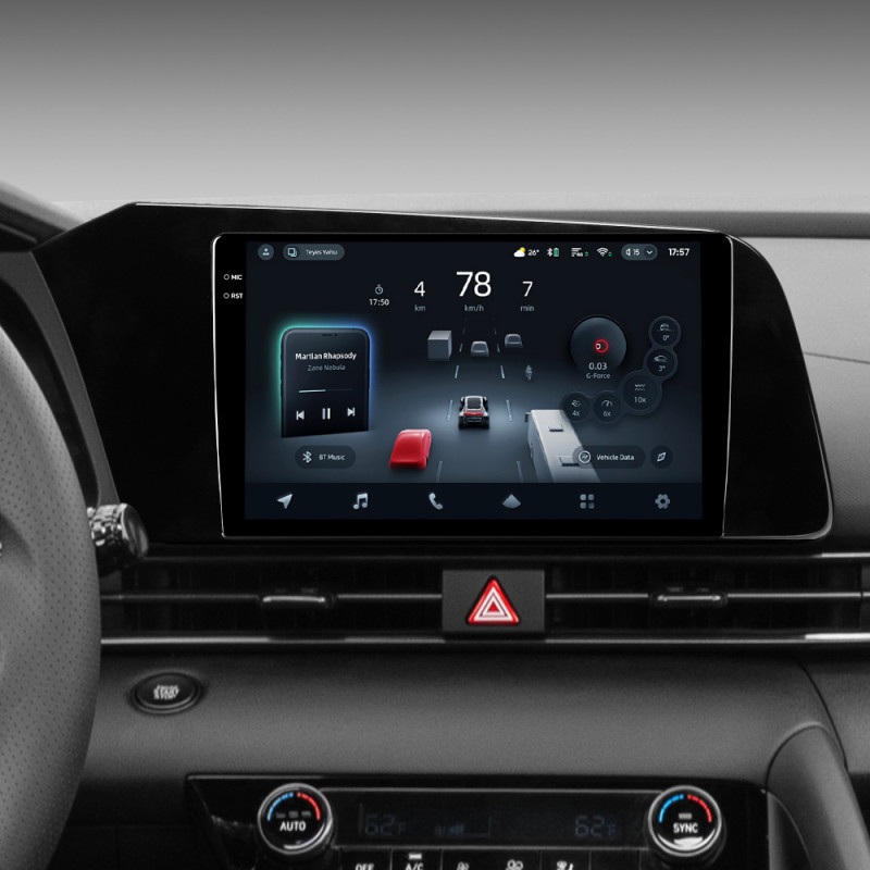 Android head unit Teyes CC4 Pro 12+256 Gb Hyundai Elantra VII CN7 (ZYJ) 2020-2021 9" 2k