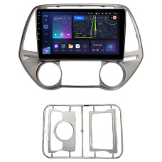 Android head unit Teyes CC3L 4+32 Gb Hyundai i20 2012+ AT AC Sliver 9"