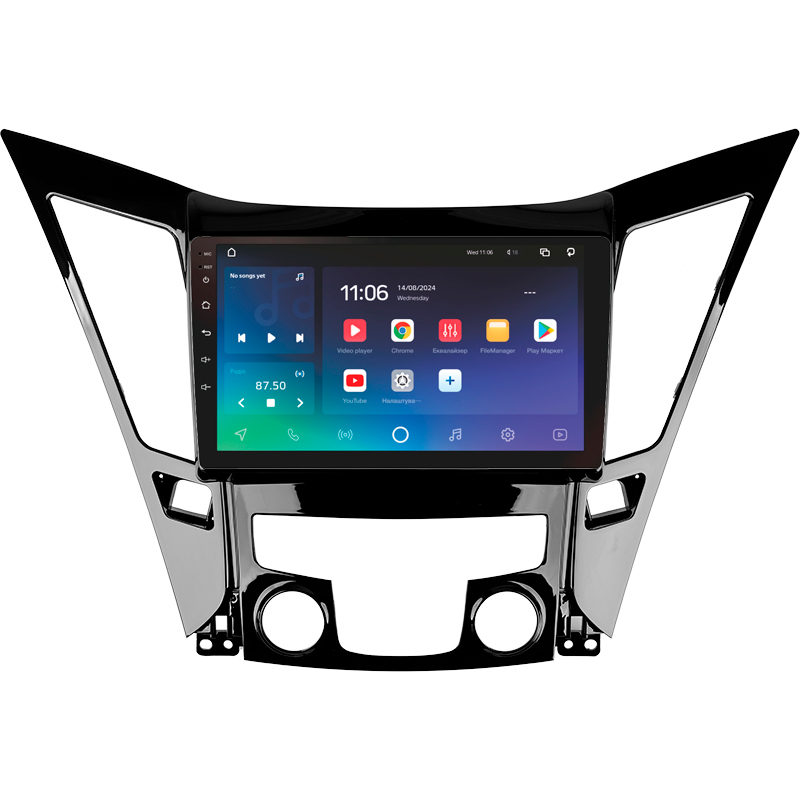 Android head unit SIGMA PRO 9464 ANDROID 10 4+64 Gb 4G DSP Hyundai Sonata 6 YF 2009-2014 (A) 9"