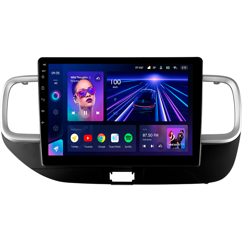 Android head unit Teyes CC3 4+32 Gb Hyundai Venue 2019-2020 10"