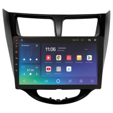 Android head unit SIGMA X9464 ANDROID 10 4+64 Gb 4G DSP Hyundai Solaris 1 2010-2016 Black 9"