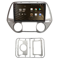 Android head unit SIGMA S9432 ANDROID 10 4+32 Gb 4G DSP Hyundai i20 2012+ AT AC Sliver 9"