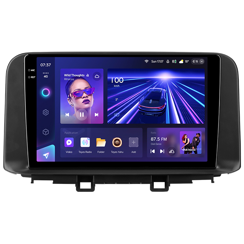 Android head unit Teyes CC3 6+128 Gb with 360° surround view° Hyundai Encino 2018-2019 10" 2k