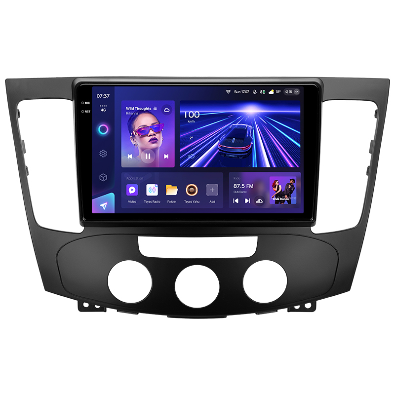 Android head unit Teyes CC3 6+128 Gb with 360° surround view° Hyundai Sonata NF 2008-2010 (F1) 9" 2k