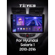Android head unit Teyes CC3 4+64 Gb Hyundai Solaris 1 2010-2016 9" 2k