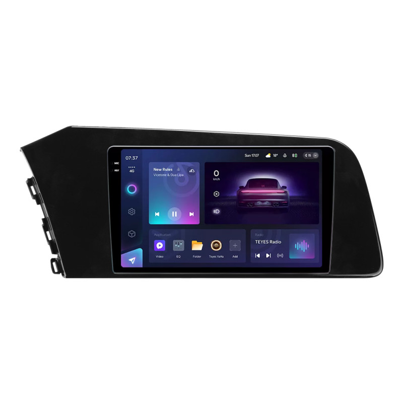 Android head unit Teyes CC3 6+128 Gb Hyundai Elantra VII CN7 (ZYJ) 2020-2021 9" 2k