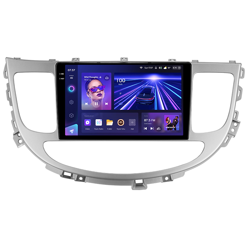 Android head unit Teyes CC3 6+128 Gb with 360° surround view° Hyundai Rohens Genesis (F1) 2008-2013 9" 2k (L1)