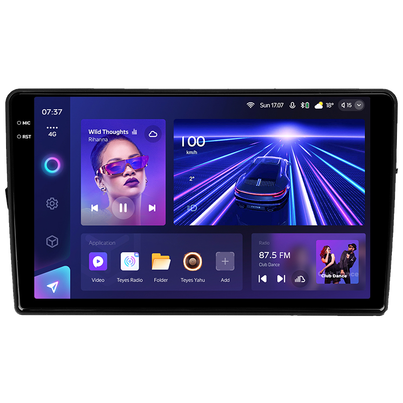 Android head unit Teyes CC3 6+128 Gb with 360° surround view° Hyundai H1 II 2 TQ 2007-2015 (F1) 9" 2k
