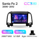 Android head unit Teyes CC3 4+32 Gb Hyundai Santa Fe 2 2006-2012 9" 2k