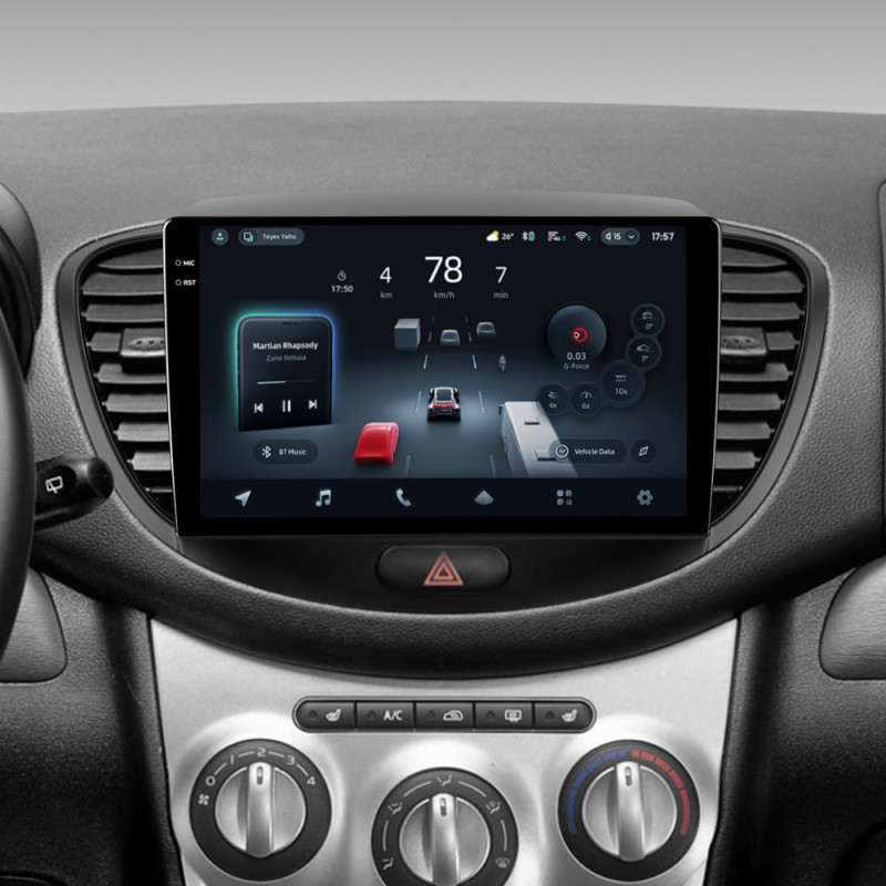 Android head unit Teyes CC4 Pro 12+256 Gb Hyundai i10 2007-2013 9" 2k