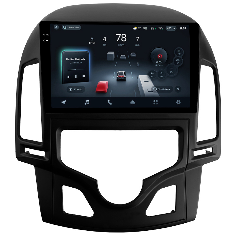 Android head unit Teyes CC4 Pro 8+128 Gb Hyundai i30 1 FD 2007-2012 (F2) 9" 2k