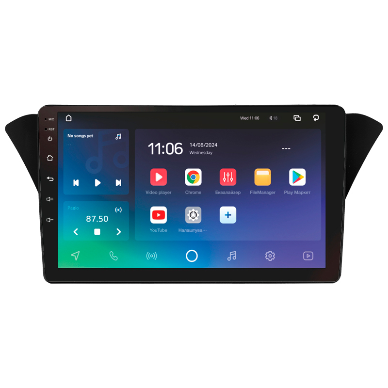 Android head unit SIGMA X9432 ANDROID 10 4+32 Gb 4G DSP Hyundai Rohens Coupe (F3) 2012 9" (L3)
