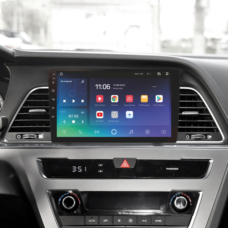 Android head unit SIGMA X9432 ANDROID 10 4+32 Gb 4G DSP Hyundai Sonata 7 LF 2014-2017 (A) 9"