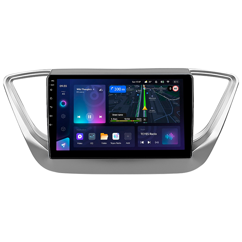 Android head unit Teyes CC3L 4+64 Gb Hyundai Solaris 2 2017-2020 (A) 9"