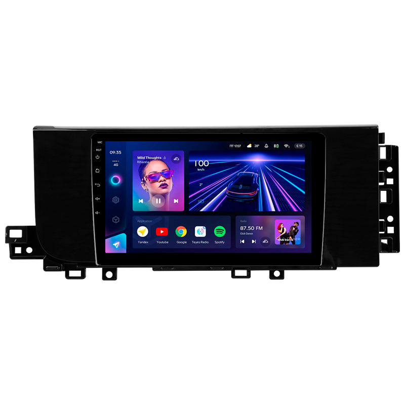 Android head unit Teyes CC3 4+32 Gb Hyundai Creta 2 IX25 2024 9"