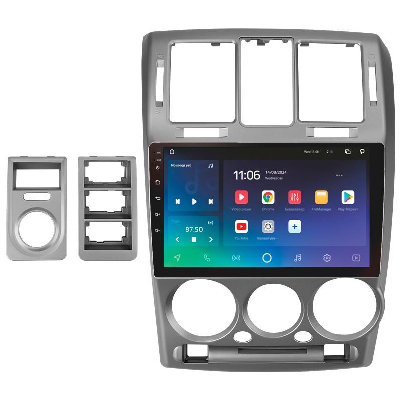 Android head unit SIGMA X9432 ANDROID 10 4+32 Gb 4G DSP Hyundai Getz 1 (F2) (Left hand drive) 2002-2011 9"