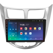 Android head unit SIGMA X9432 ANDROID 10 4+32 Gb 4G DSP Hyundai Solaris 1 2010-2016 9"