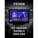 Android head unit Teyes CC3 4+32 Gb Hyundai Sonata 6 YF 2009-2014 (A) 9" 2k