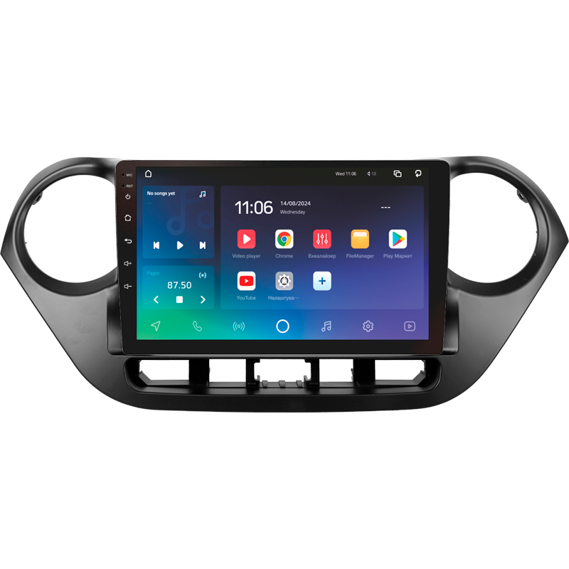 Android head unit SIGMA X9432 ANDROID 10 4+32 Gb 4G DSP Hyundai i10 2013-2016 9" (L1)