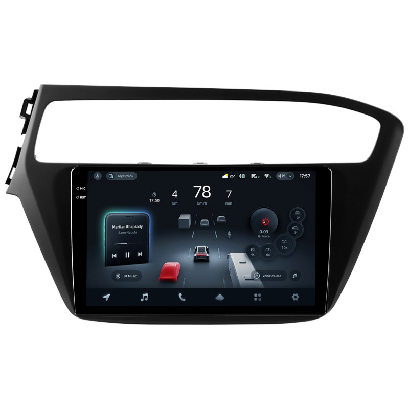 Android head unit Teyes CC4 Pro 8+128 Gb Hyundai i20 2 GB 2018-2020 9" 2k