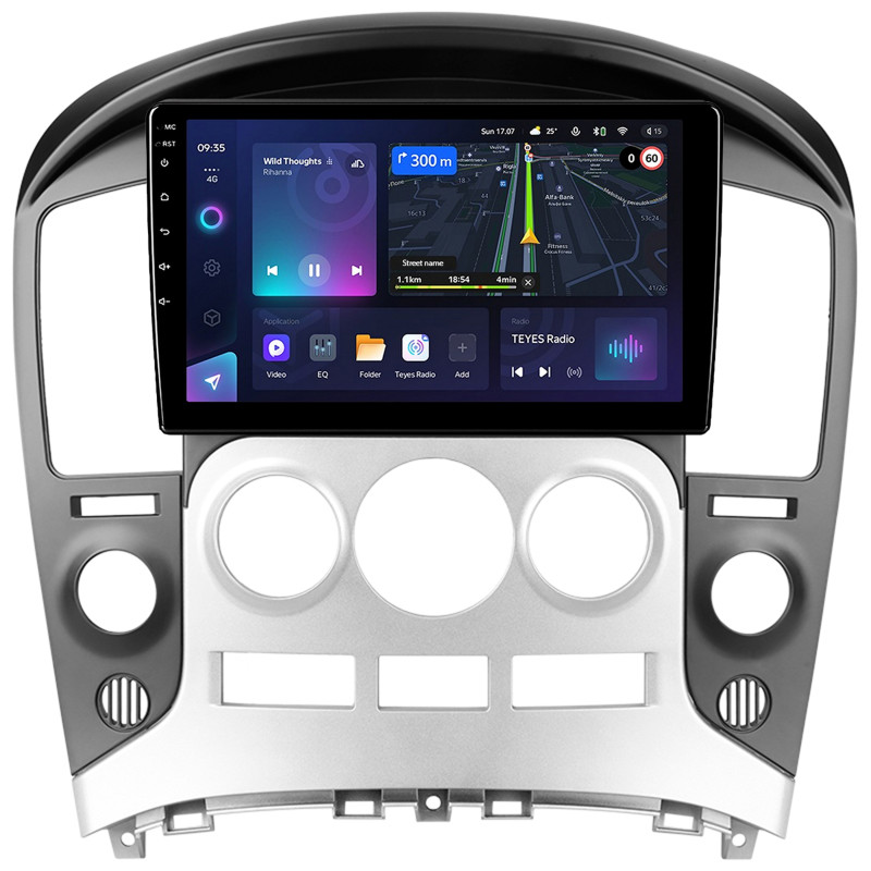 Android head unit Teyes CC3L 4+32 Gb Hyundai H1 II 2 TQ (F3) 2007-2015 9"