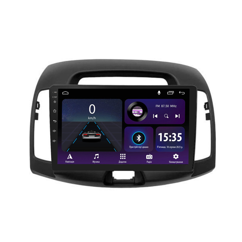 Magnetófono de a bordo SIGMA E9232 ANDROID 10 2+32 GB Hyundai Elantra 4 HD 2006-2012 sin aire 9
