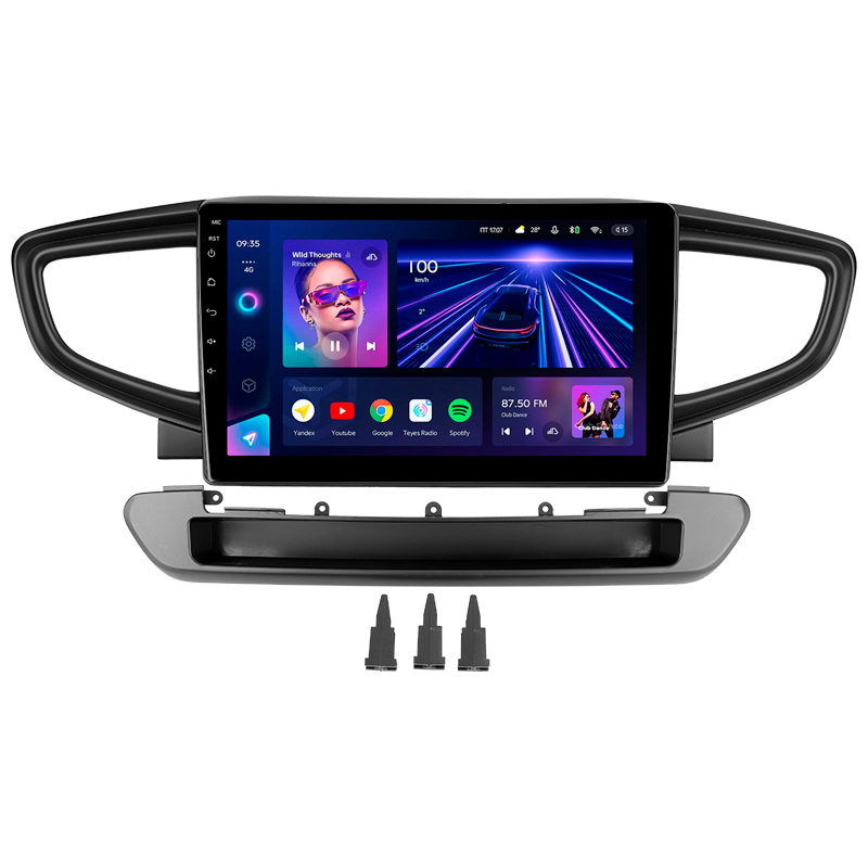 Štátní magnetofon Teyes CC3 4+32 GB Hyundai Ioniq AE (2016–2023, model B), 9 palců