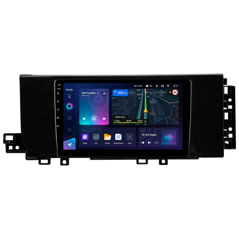 Android head unit Teyes CC3L 4+64 Gb Hyundai Creta 2 IX25 2024 9"