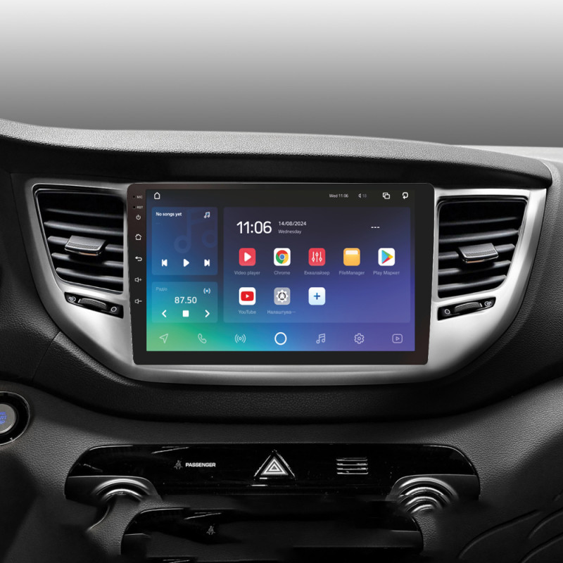 Android head unit SIGMA X9464 ANDROID 10 4+64 Gb 4G DSP Hyundai Tucson 3 2015-2018 (A) 9"