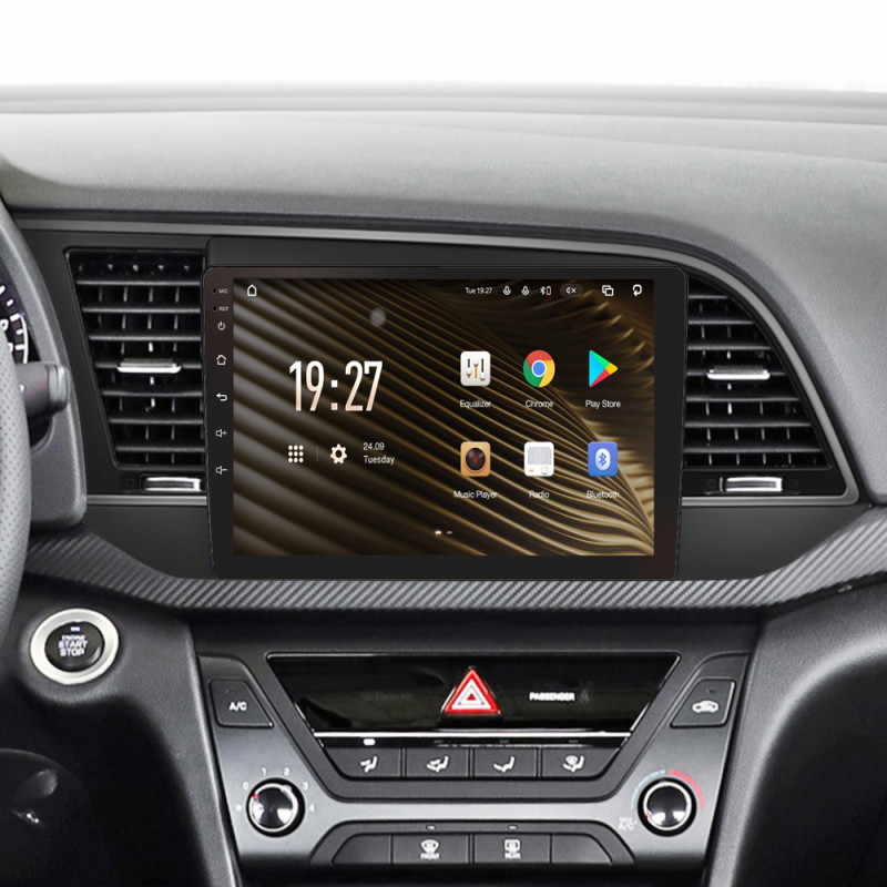 Android head unit SIGMA S9432 ANDROID 10 4+32 Gb 4G DSP Hyundai Elantra 6 2016-2018 (B) 9"