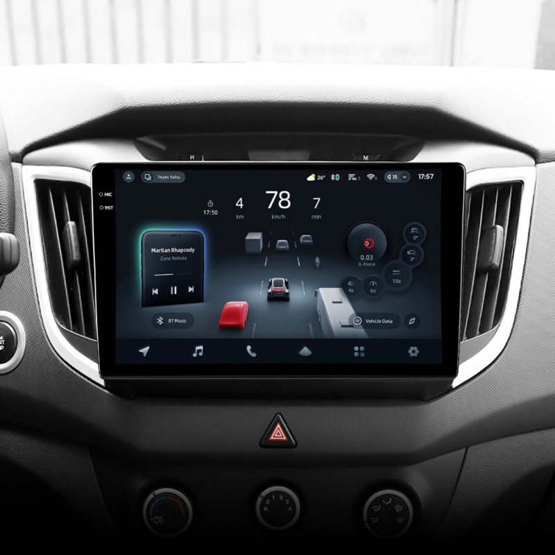 Android head unit Teyes CC4 Pro 12+256 Gb Hyundai Creta IX25 2015-2019 10" 2k