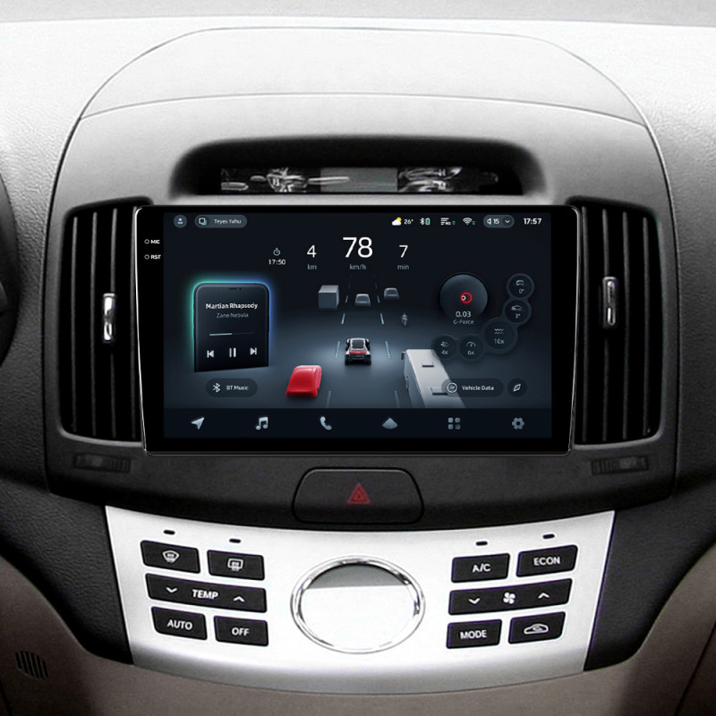 Android head unit Teyes CC4 Pro 8+128 Gb Hyundai Elantra 4 HD 2006-2012 9" 2k