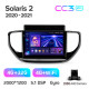 Android head unit Teyes CC3 4+32 Gb Hyundai Solaris 2 II 2020-2021 9" 2k