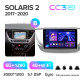 Android head unit Teyes CC3 6+128 Gb with 360° surround view° Hyundai Solaris 2 2017-2020 (B) 9" 2k