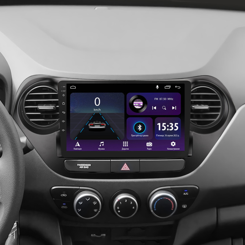 Android head unit SIGMA E9232 ANDROID 10 2+32 Gb Hyundai i10 2013-2016 9" (L1)