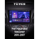 Android head unit Teyes CC3 6+128 Gb with 360° surround view° Hyundai Veloster FS 2011 - 2017 (A) 9" 2k