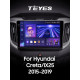 Android head unit Teyes CC3 6+128 Gb Hyundai Creta IX25 2015-2019 10" 2k