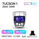 Android head unit Teyes CC3 4+64 Gb Hyundai Tucson 1 2004-2009 10" 2k