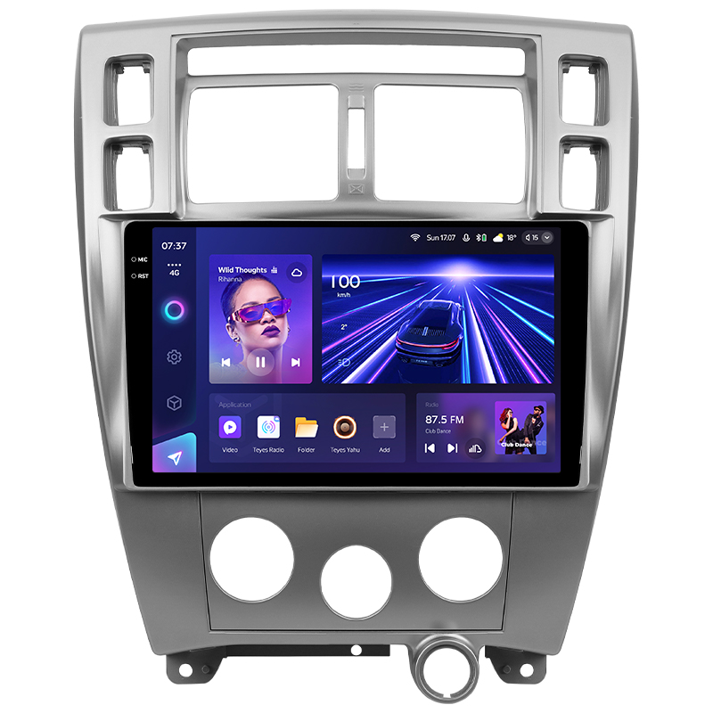 Android head unit Teyes CC3 4+32 Gb Hyundai Tucson 1 2004-2009 10" 2k