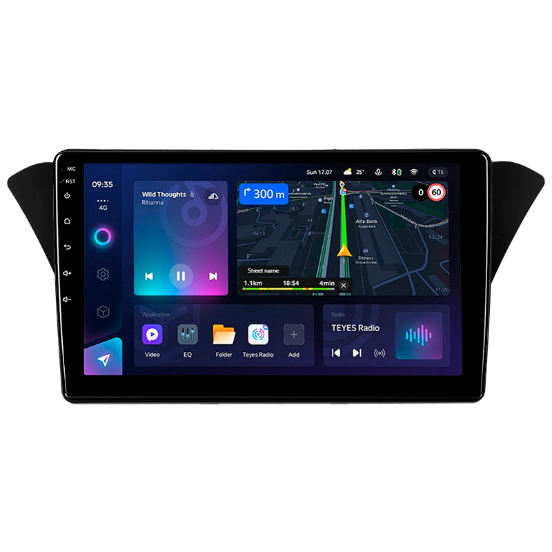 Android head unit Teyes CC3L 4+32 Gb Hyundai Rohens Coupe (F3) 2012 9" (L3)