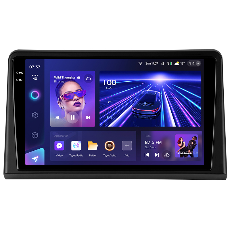 Android head unit Teyes CC3 4+64 Gb Hyundai Sonata 7 LF 2017-2019 9" 2k