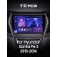 Android head unit Teyes CC3 4+64 Gb Hyundai Santa Fe 3 2013-2016 (A) 9" 2k