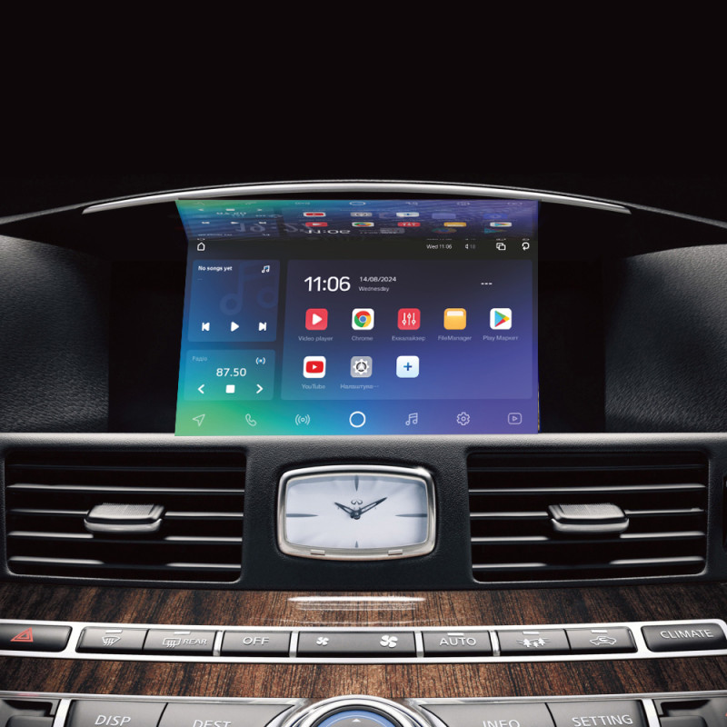 Android head unit SIGMA X9432 ANDROID 10 4+32 Gb 4G DSP Infiniti Q70 1 2013-2020 9" (L3)