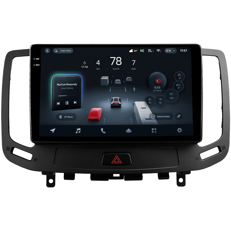 Android head unit Teyes CC4 Pro 8+128 Gb Infiniti G4 G25 G35 G37 2006-2013 9" 2k (L3)