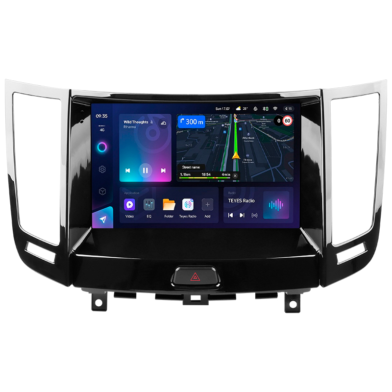Android head unit Teyes CC3L 4+32 Gb Infiniti FX35 2 2009-2013 (A) 9" (L3)